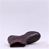 Pepe Saenz Sara Front Zip Wedge Boot - Burgundy Leather